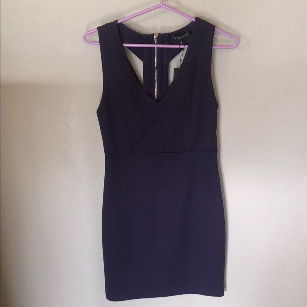 Purple BODYCON dress